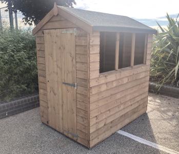 1.8m x 1.2m (6' x 4') Premier Apex Shed